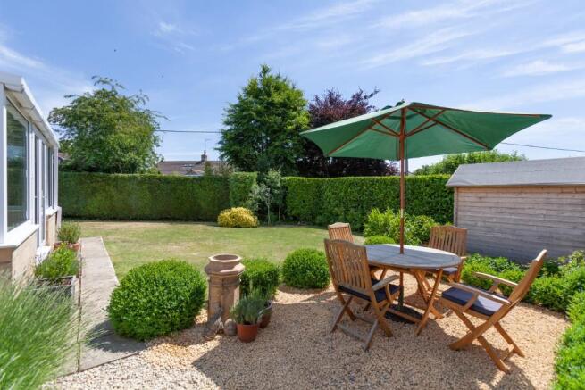 Rear garden