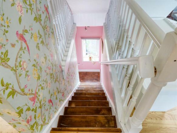 stairs to bedroom one - attic