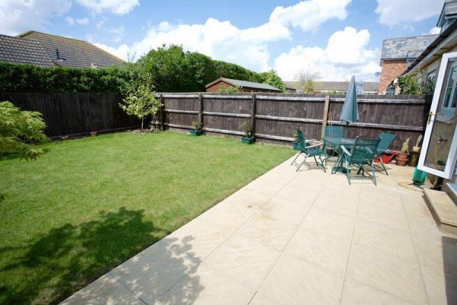 Rear garden