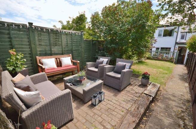 Garden seating...