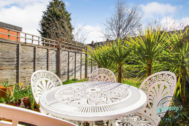 Sitting area over looking gardens