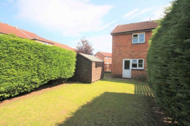 Rear garden