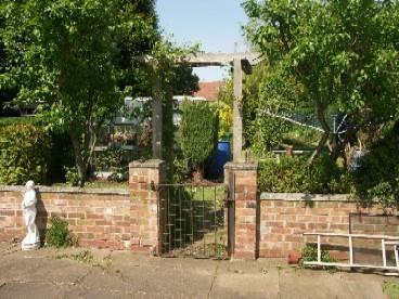 Rear garden