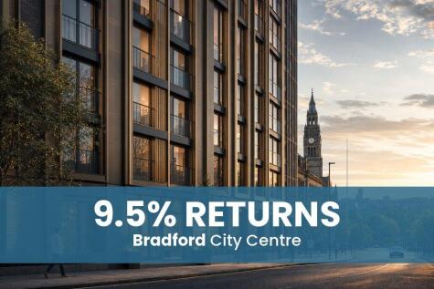 New Build Bradford Residence, Bradford City Centre – 9.5% Rental Yields | High-Yield Investment Opportunity
