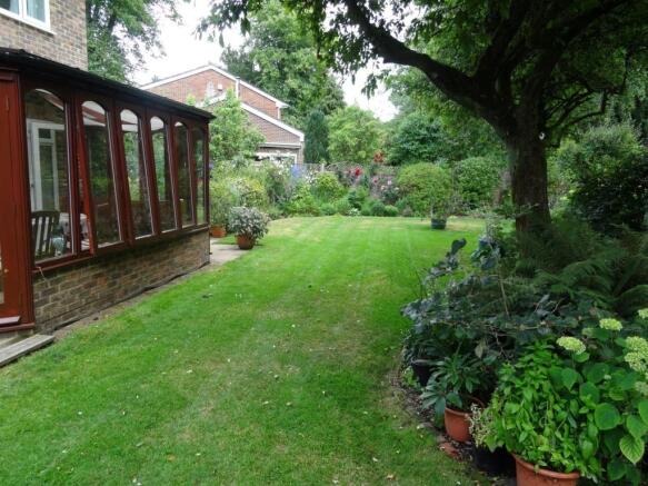 Rear garden
