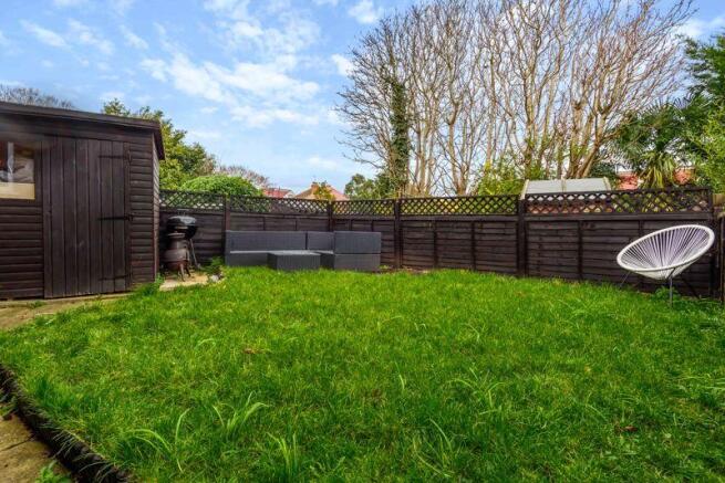 Rear garden