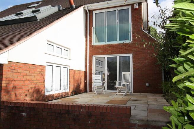 Second Patio off the Sitting/Dining Room 