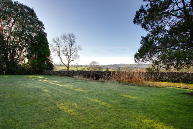 Gardens and view