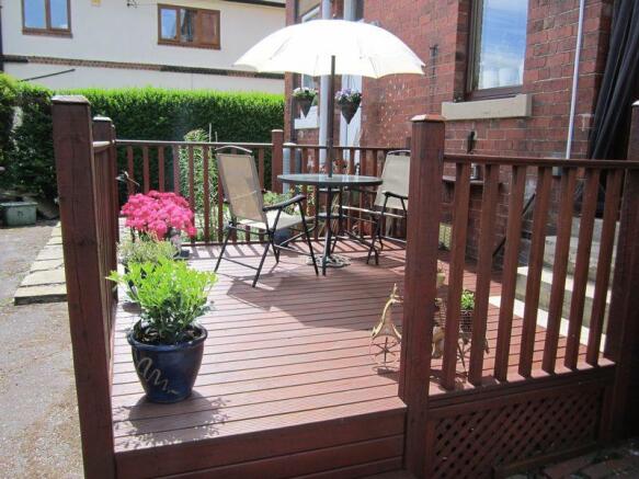 Rear Decking Area
