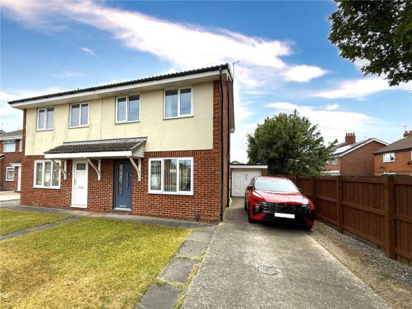 2-bed semi-detached on The Furlongs, Redcar, TS10, £175,000