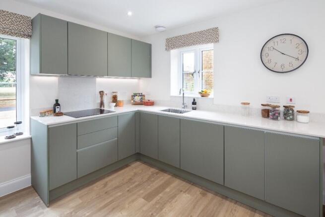 Show home kitchen
