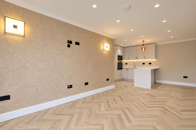 Warm Minimalist Kitchen-Living Interior.png