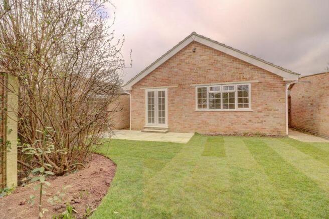 Rear garden