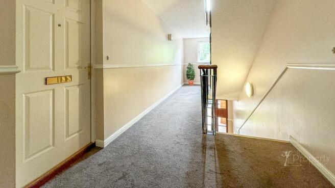 Communal hallway.