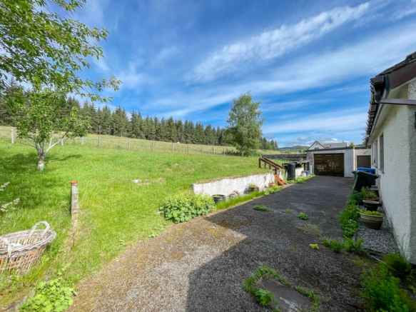 Rear Driveway & Garden