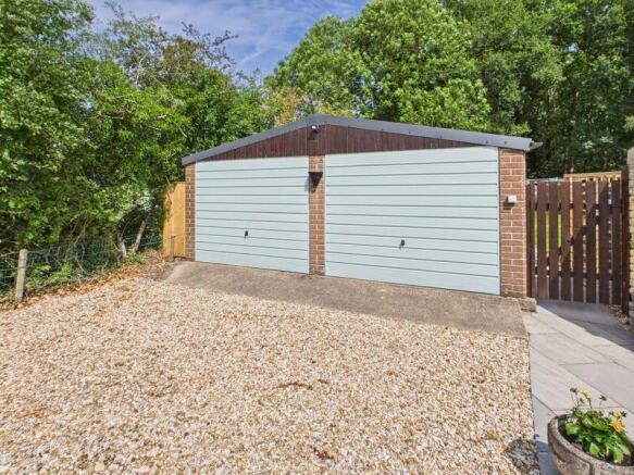 Double garage