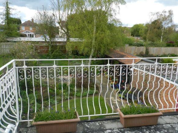 View from Balcony area