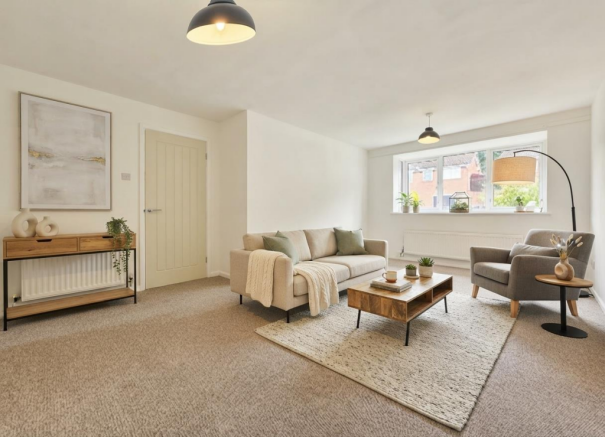 Lounge / Dining Room - Virtually Staged