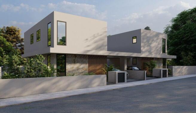 Front of Villas -