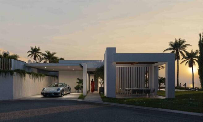 Back villa