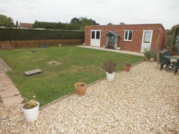 Rear garden