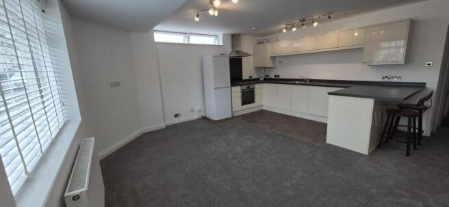 Open plan living room