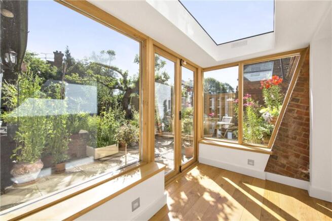 Glass and Oak Atrium