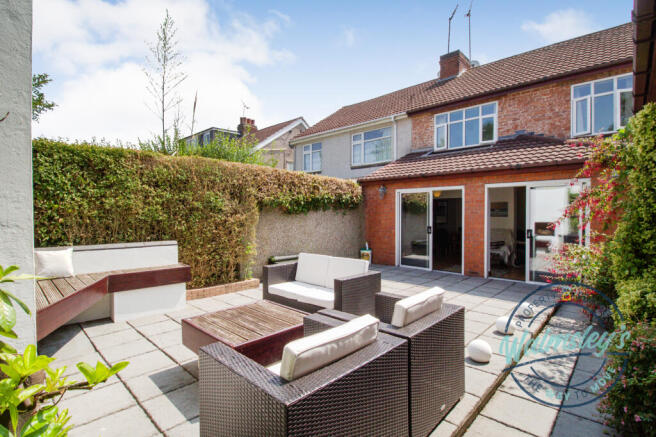Rear gardens