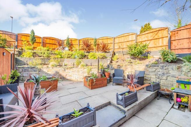 Rear garden