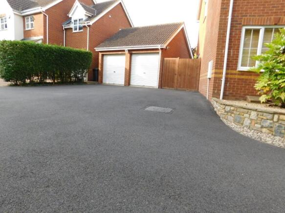 Driveway to Garages