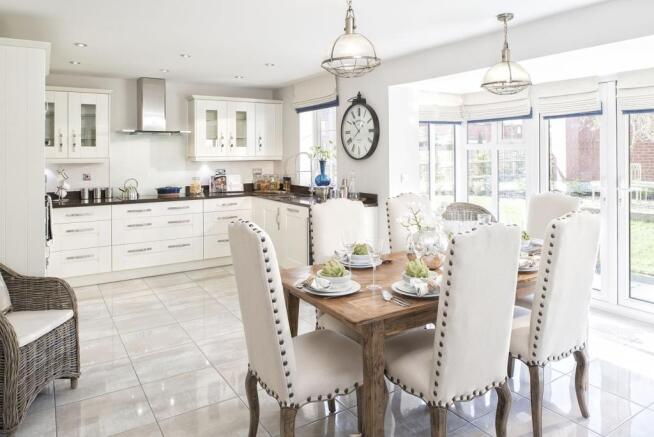 The Holden dining kitchen