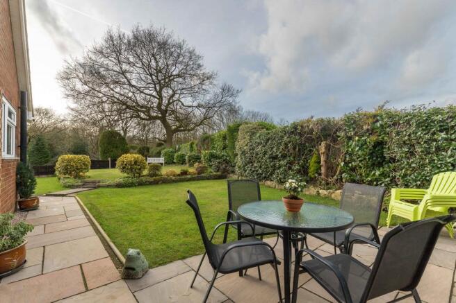 Garden at Back