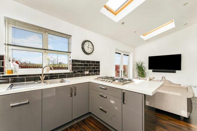 Kitchen to Living Area