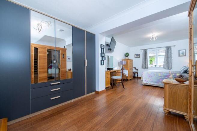Master bedroom suite