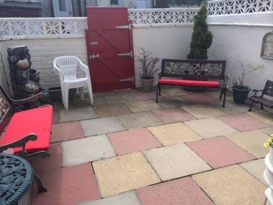 Rear Garden Patio
