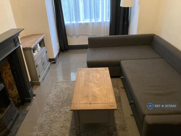Setting Room With Double Bed Sofa