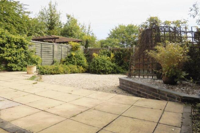 Rear garden