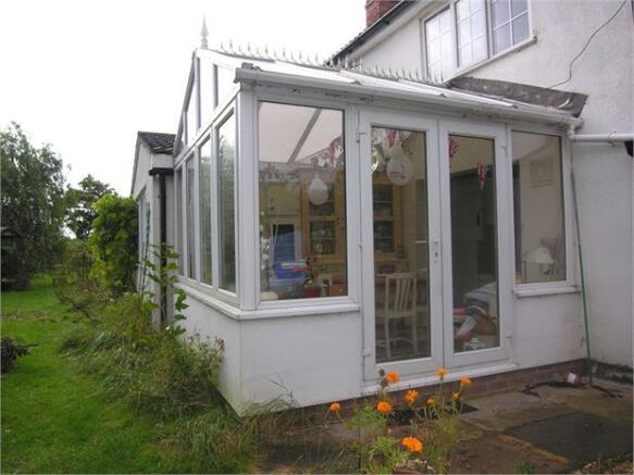 Rear of the property