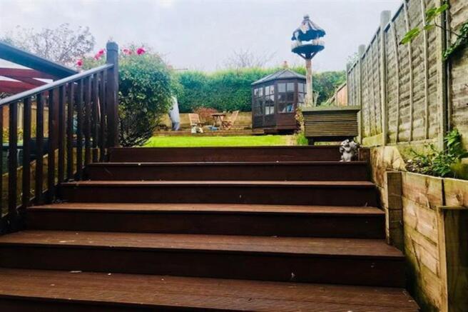 Rear Garden Steps