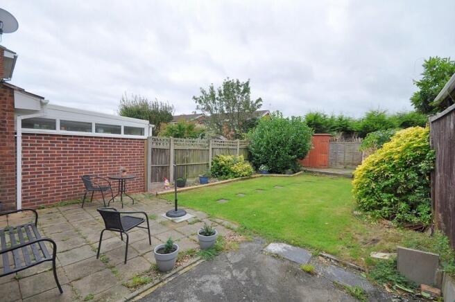 Rear garden