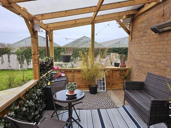 Covered Seating Area