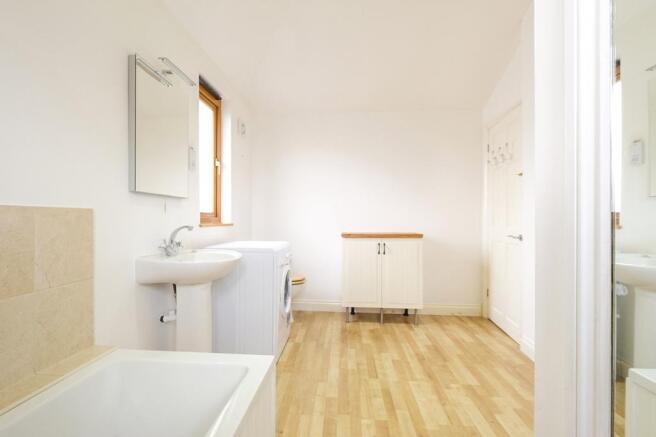 Bathroom/utility are
