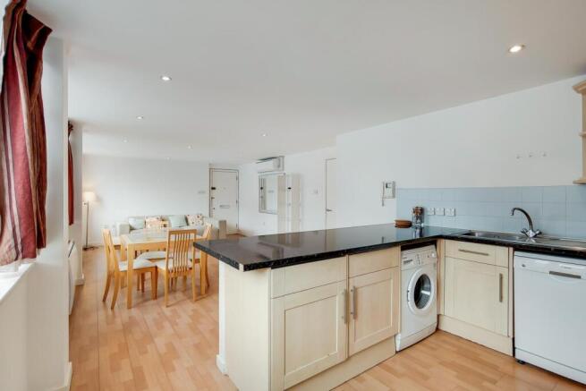 Open plan living area