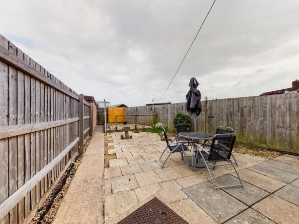 Rear garden