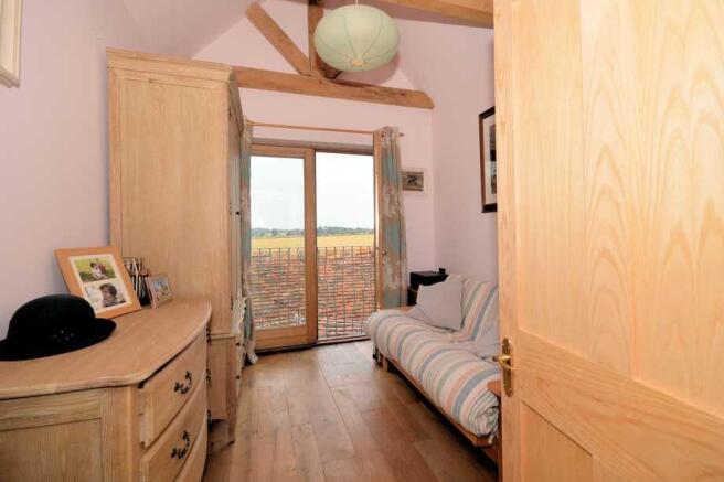 Bedroom 2 with Juliet Balcony