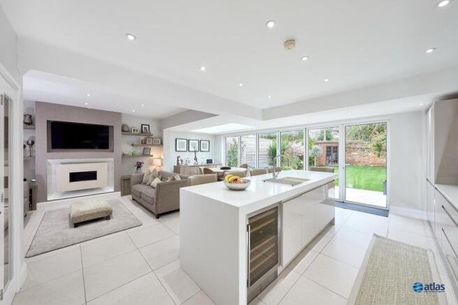 Kitchen/Dining/Living Area