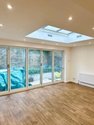 Open plan kitchen living room