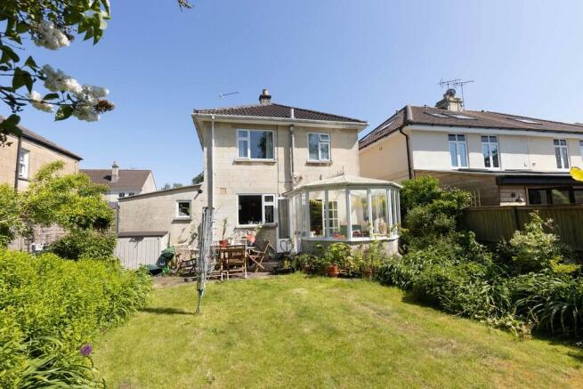 Rear of Property