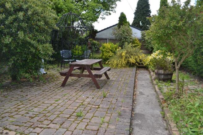 Rear garden