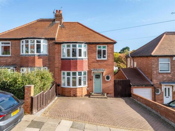 3-bed semi-detached on Dene Crescent, South Gosforth, NE3, £395,000